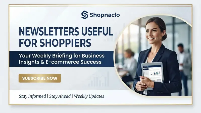 Newsletters Useful for Shoppers